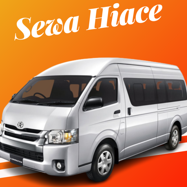 sewa hiace untuk liburan di surabaya